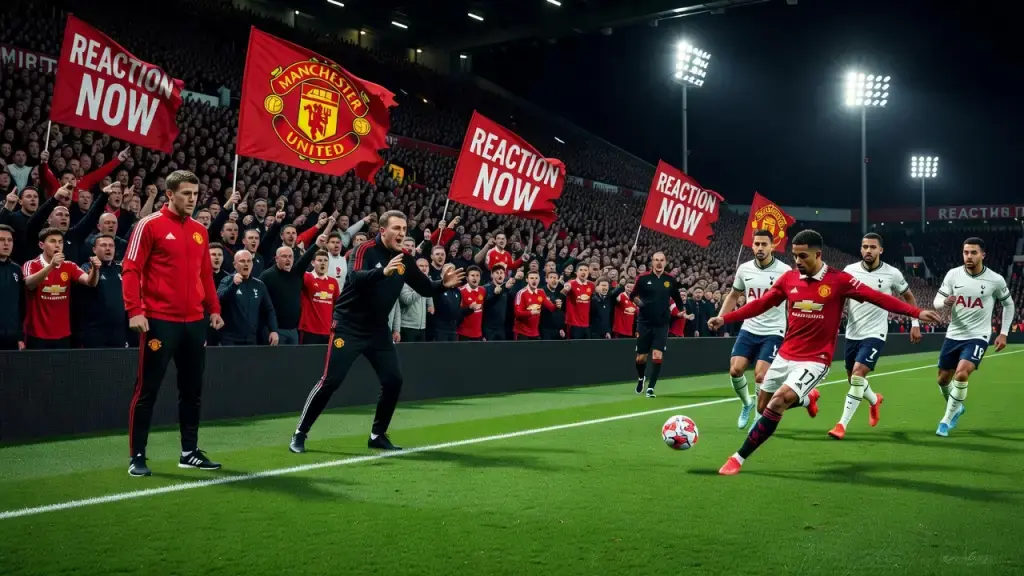 United e Tottenham se encontram em crise na luta por reação na Premier League